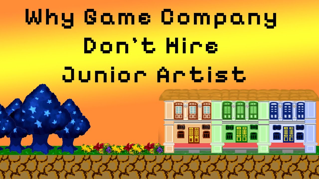 Why Game Studios Don't Hire Junior Artist
