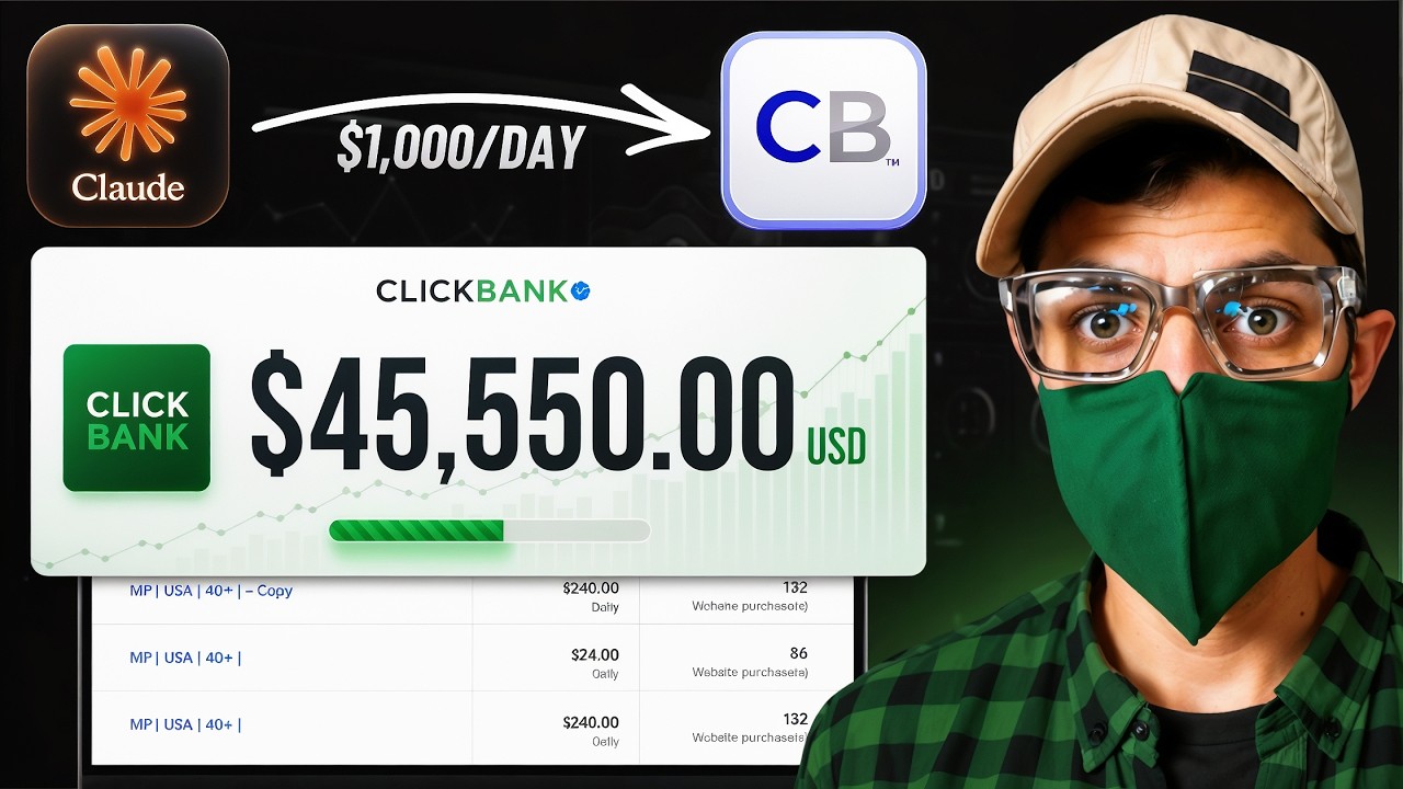 ACTUALLY Make Money Claude + Clickbank Affiliate Marketing + Facebook Ads