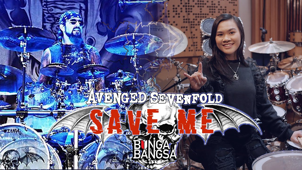 AVENGED SEVENFOLD - SAVE ME Drum Cover by Bunga Bangsa