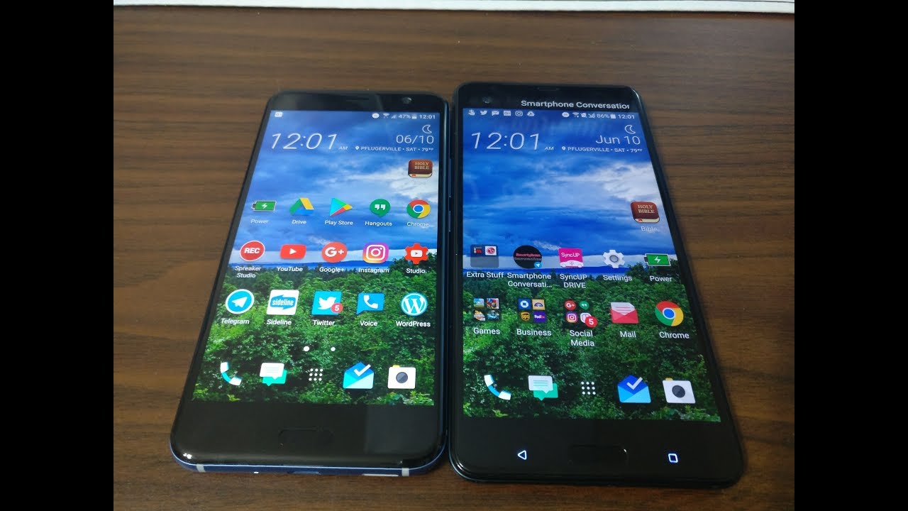 HTC U 11 VS HTC U Ultra 4k CAMERA Showdown!