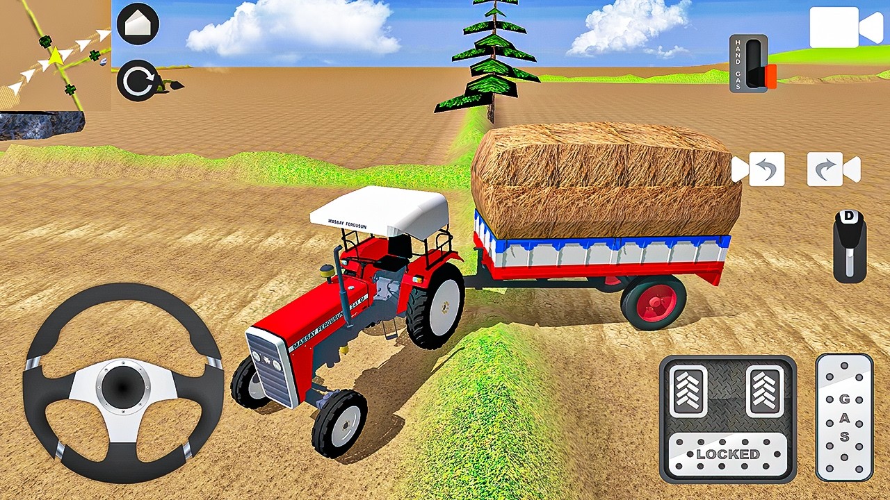Massey Ferguson Tractor Driving - Indian Tractor Simulator Game #2 - Android Gameplay
