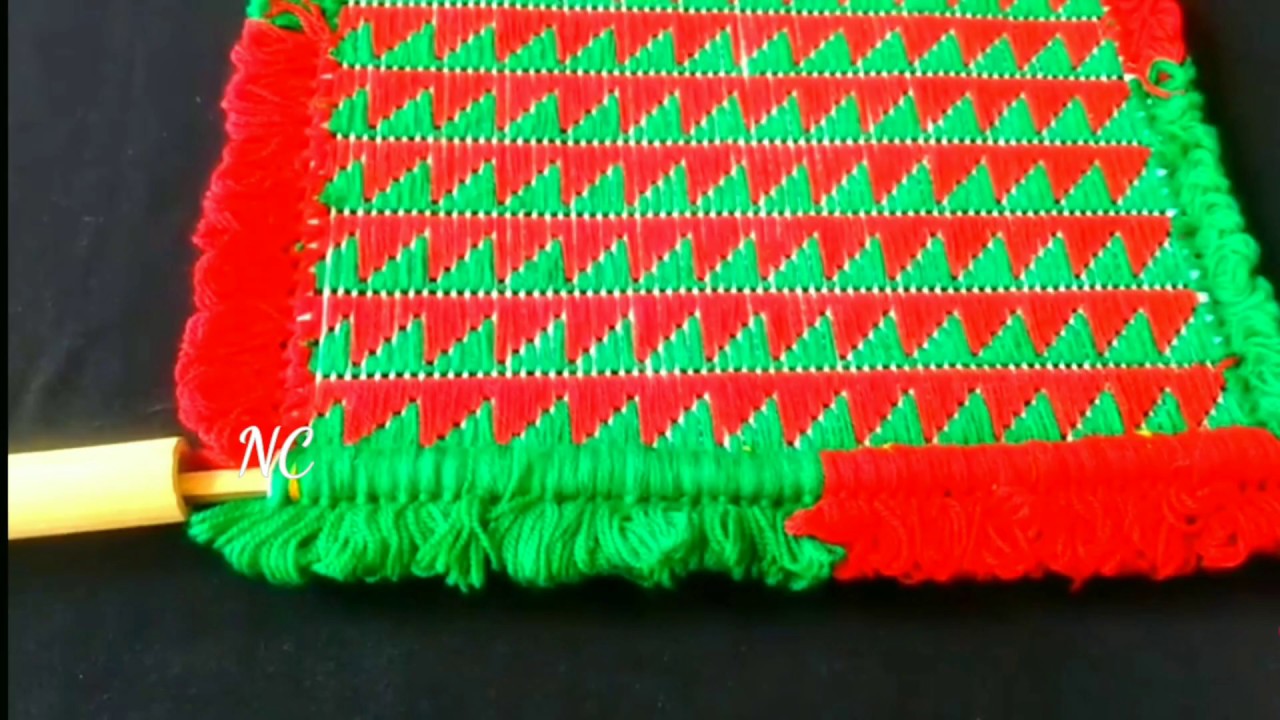 Beautiful New plastic canvas Hand fan design no.26||very easy plastic canvas Hand fan design||Nisha