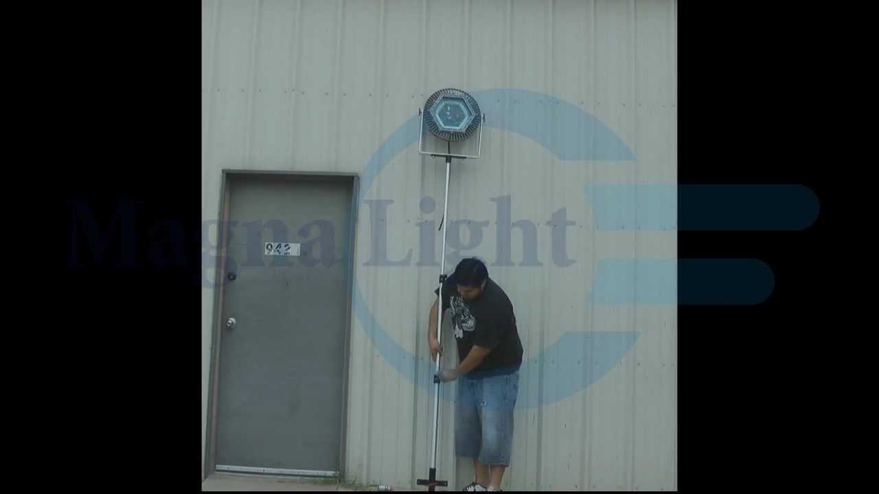 Magnalight EPL-PLM-1X150LED-50 Explosion Proof Pole Mount Light - 150 Watt Led - 50ft Cord