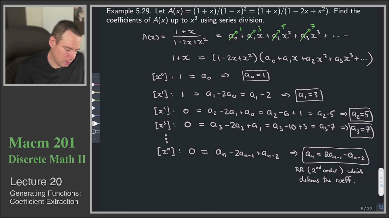 Macm 201 - Lecture 20 (2 of 2)