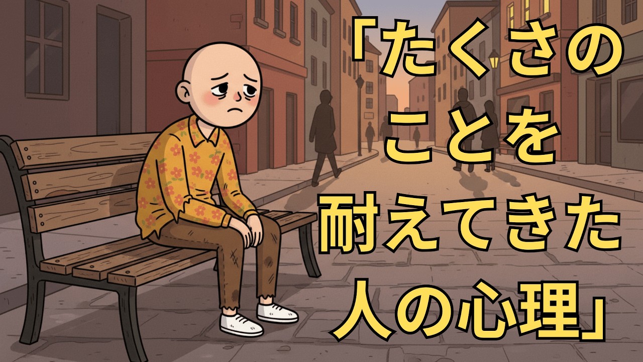 「たくさんのことを耐えてきた人の心理」