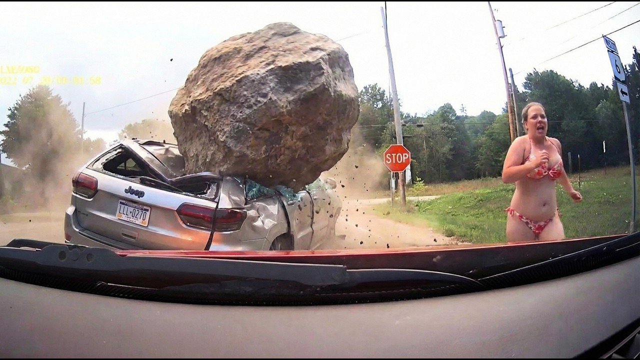 Moments Filmed Seconds Before Disasters | Incredible Road Moments #2