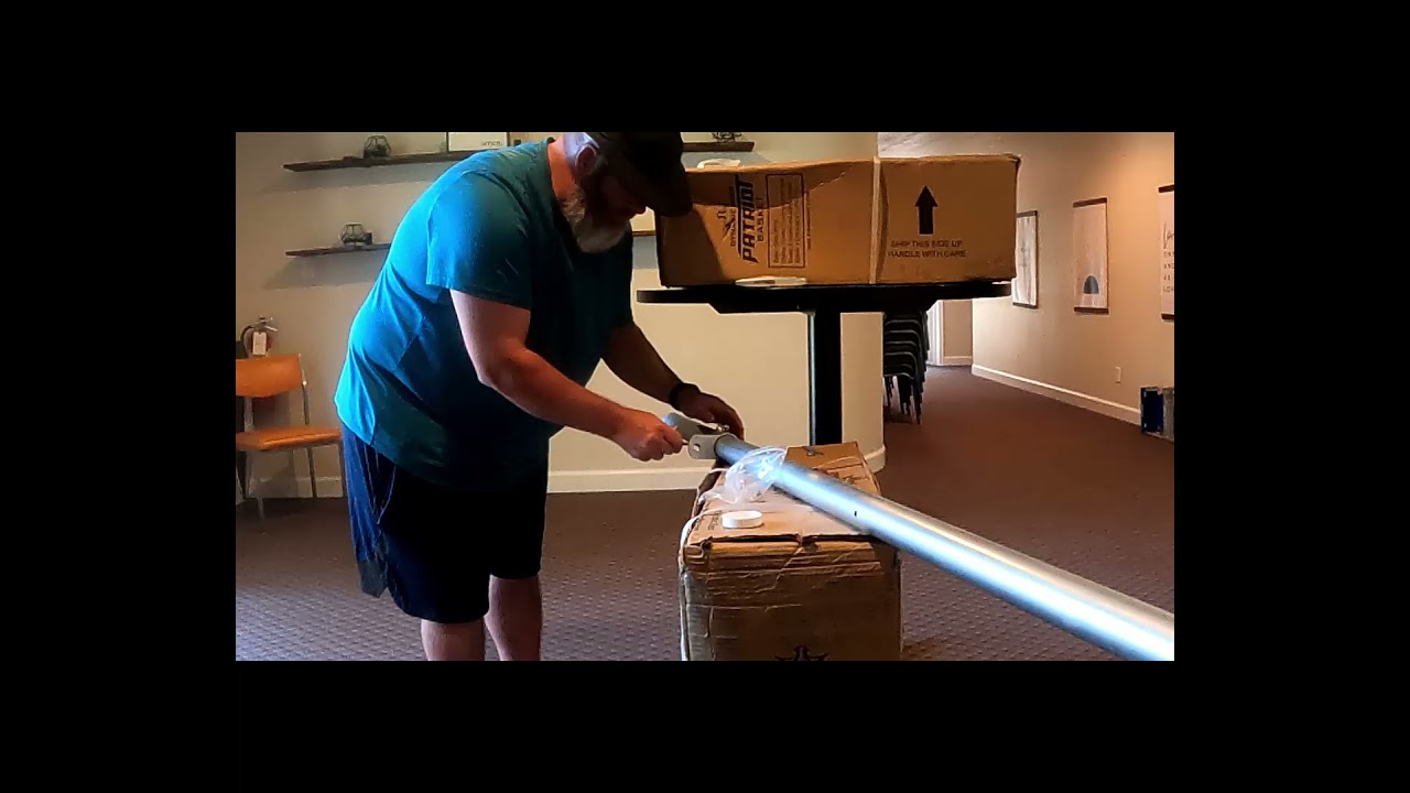 How to install a Disc Golf basket