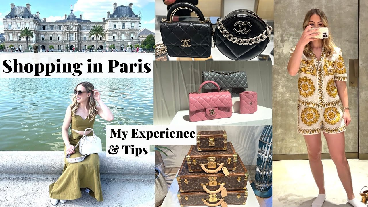 PARIS SHOPPING! 🛍 Tips on shopping luxury CHANEL, LOUIS VUITTON, GALERIES LAFAYETTE, LE BON MARCHE