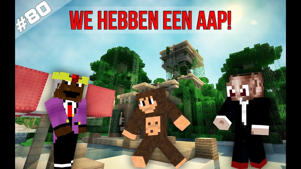 Minecraft Survival #80 - WE HEBBEN EEN AAP!
