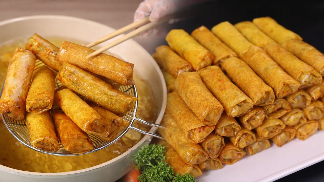 Chả Giò làm cách này bạn sẽ có món Chả Giò Tết ai cũng khen ngon