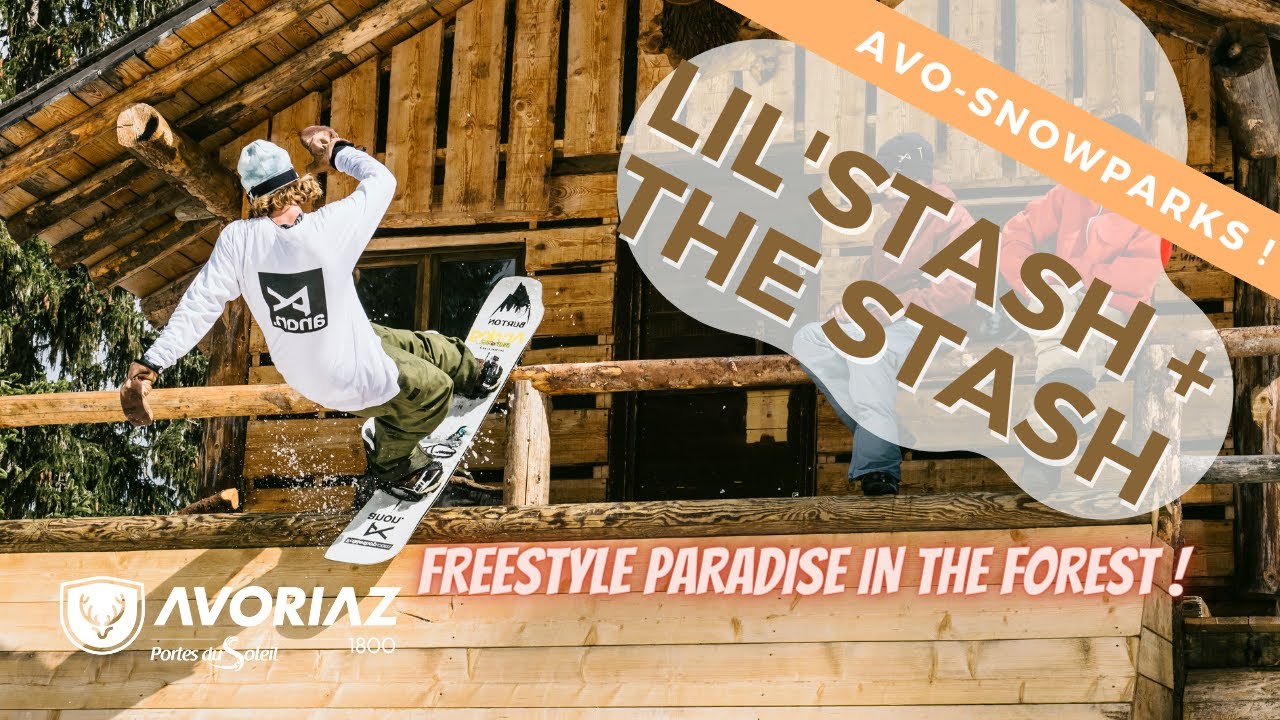 Snowparks dans la forêt : Lil'Stash & The Stash !
