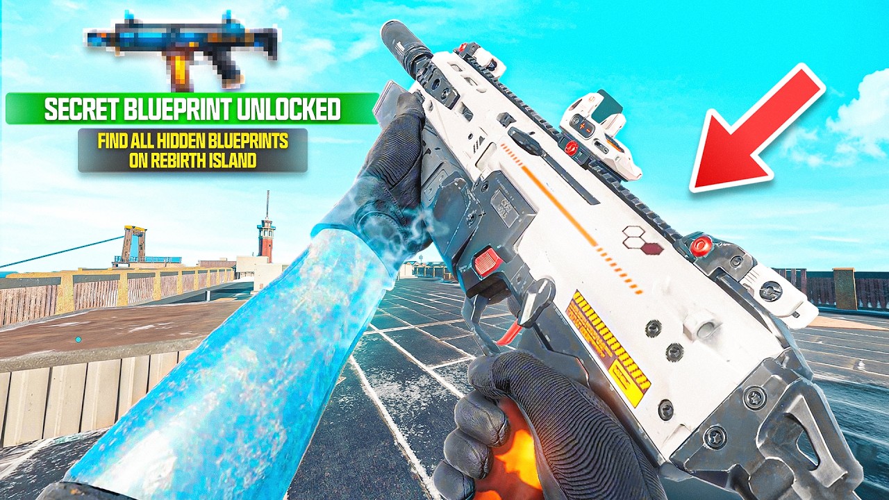 I Found EVERY Secret Blueprint on Rebirth Island so you don't have to
