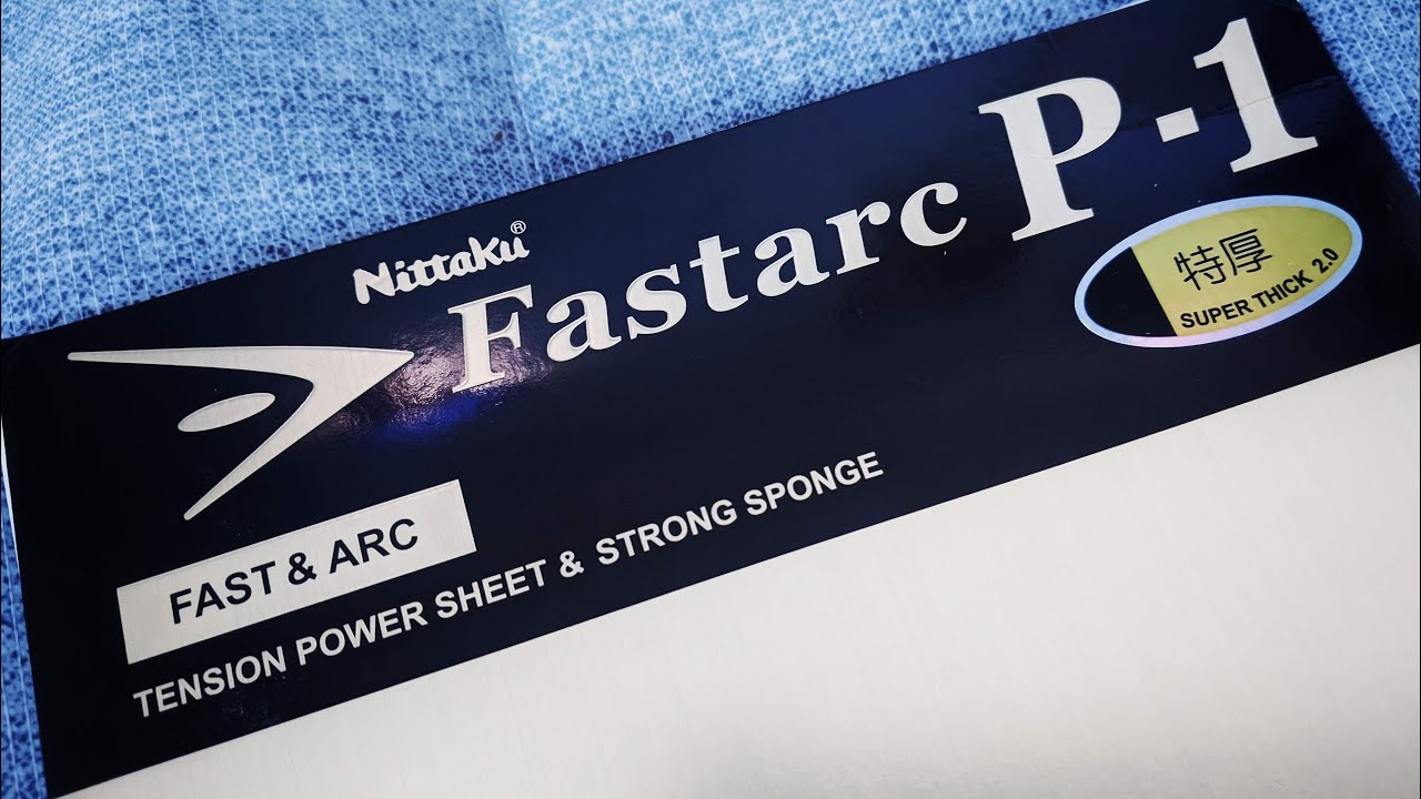[TT] Nittaku Fastarc P-1 - Der Power-Allrounder