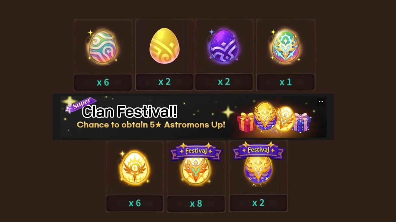 Monster Super League || SUPER Clan Festival  + Eggs