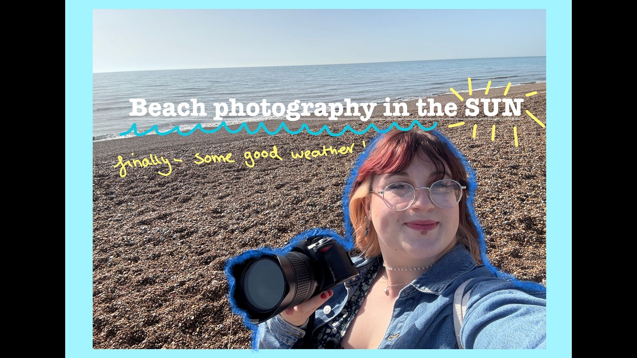 Photography on the beach | Getting to enjoy the sun while it lasts