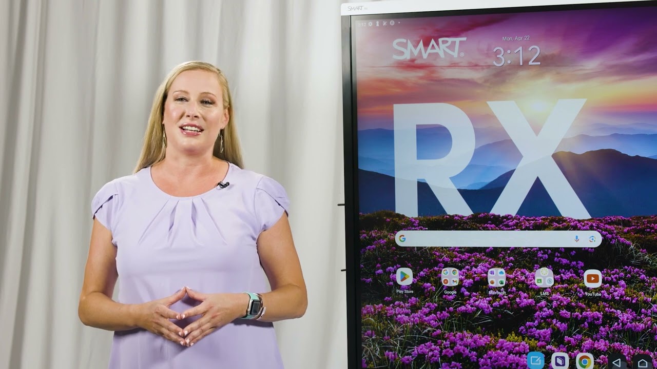 Discover the new RX series SMART Board - your inclusive classroom solution
