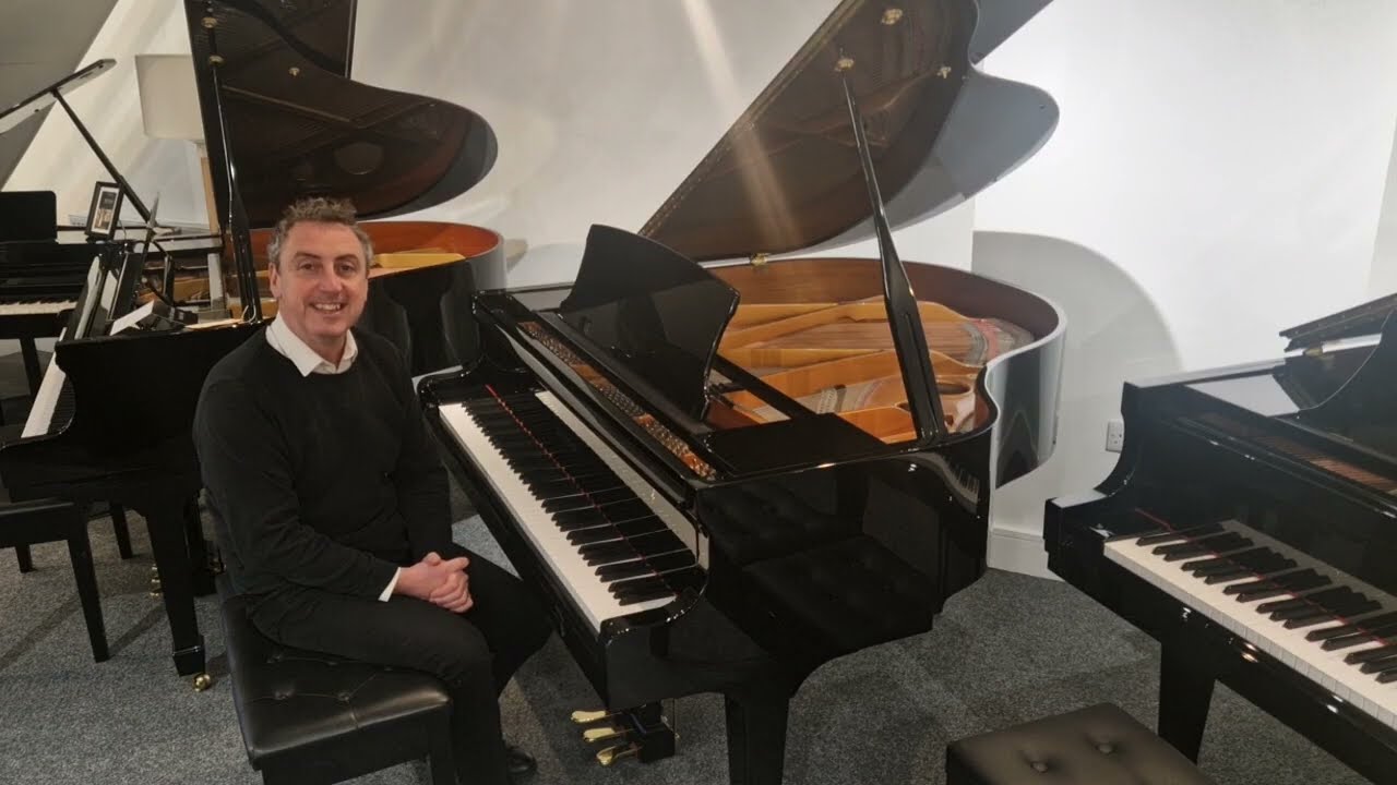 Second Hand Steinbach GP148 Acoustic Baby Grand Piano Demonstration & Review | Rimmers Music