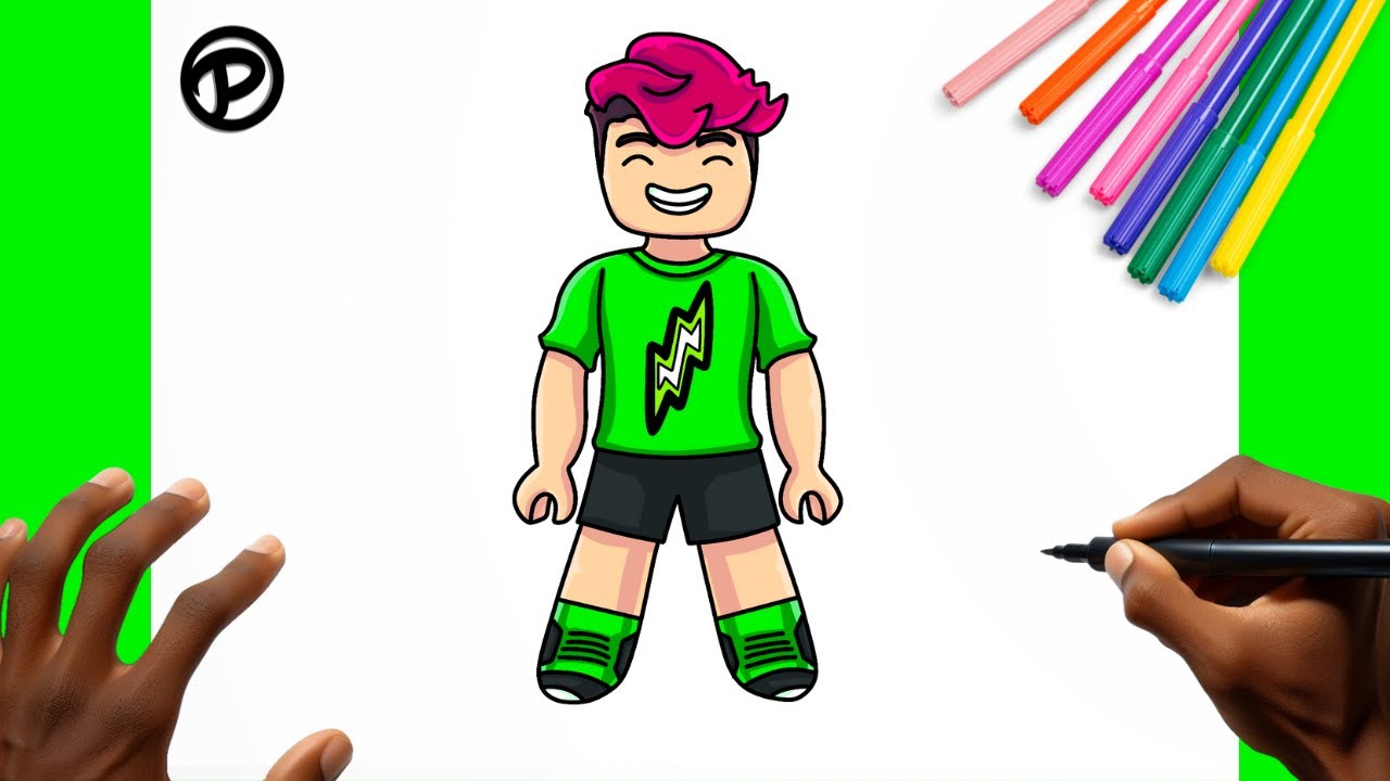 Como desenhar o Void Cauan no Roblox Passo a passo