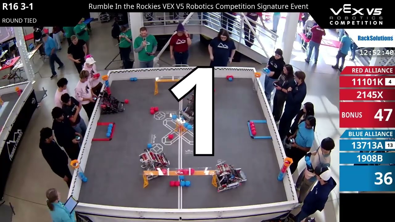 Rumble In the Rockies : Wasatch - R16 #3-1 - 11101K & 2145X vs 13713A & 1908B - Auton + Driver