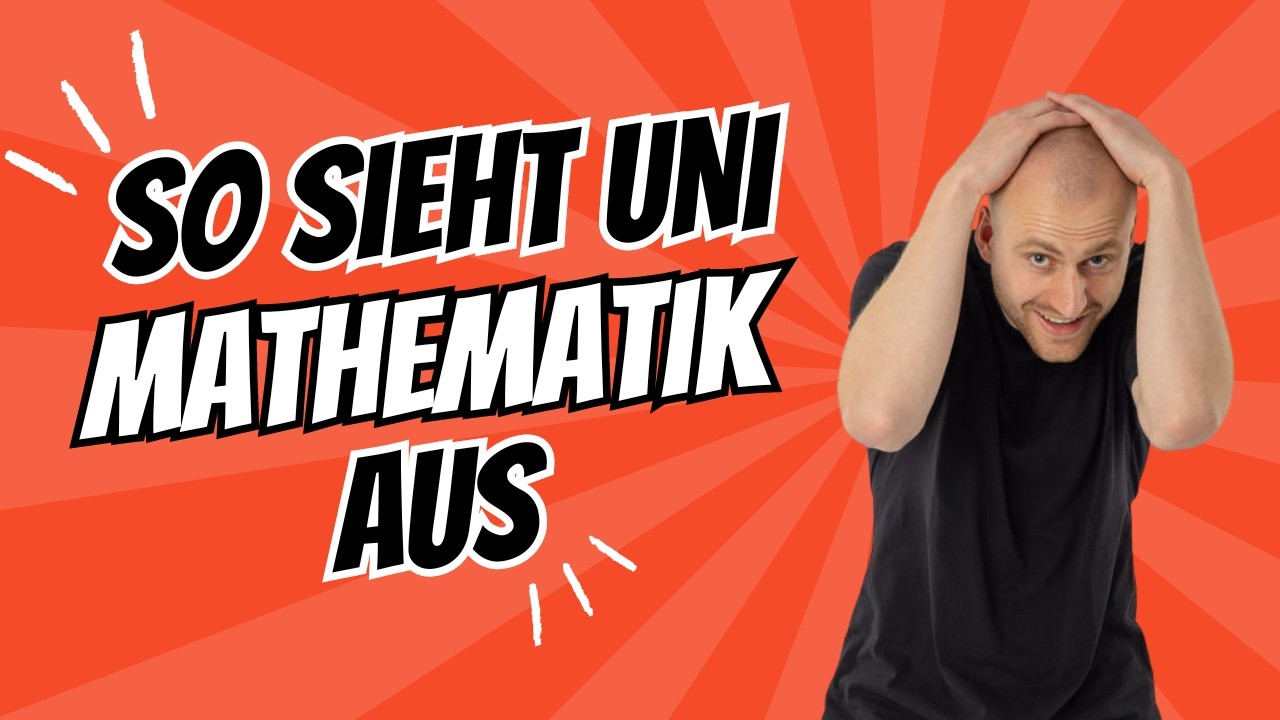 Solche Matheaufgaben rechnet man in der Uni 😅