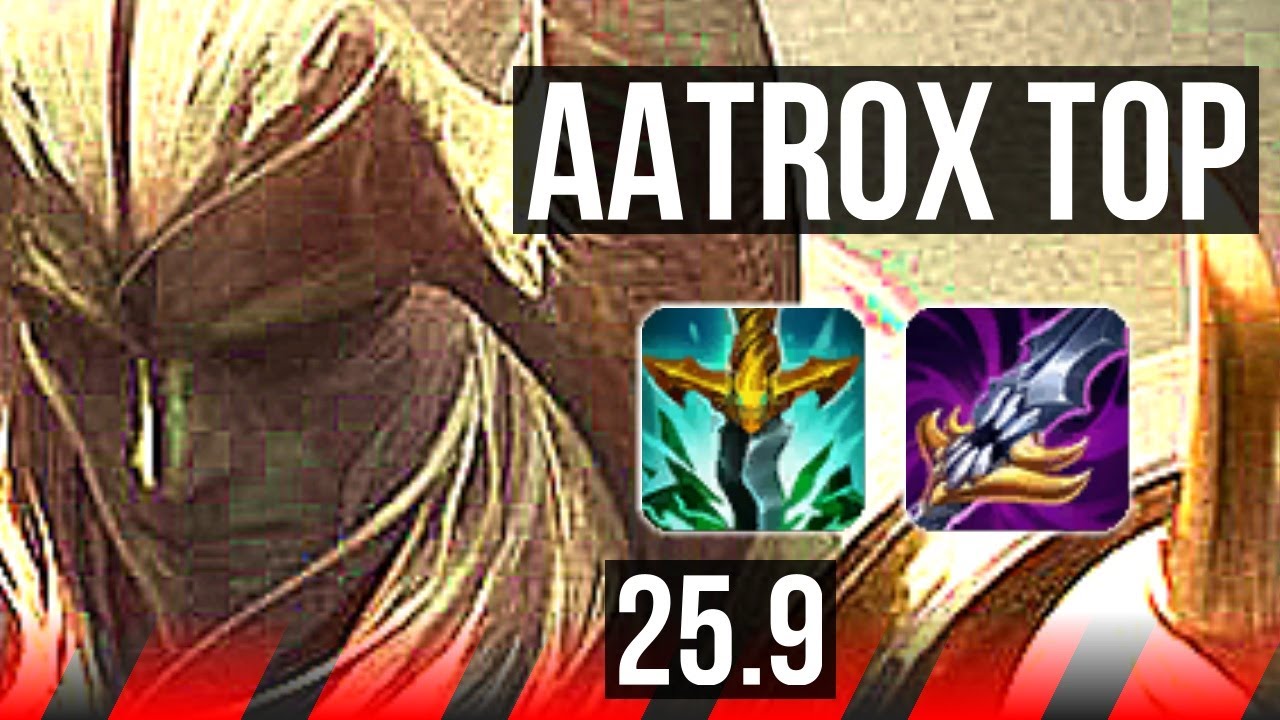 AATROX vs MORDEKAISER (TOP) | 6 solo kills | KR Master | 25.9