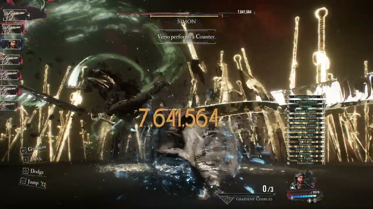 [Clair Obscur: Expedition 33] Simon No hit Parry Only 2x Hp Expert mode