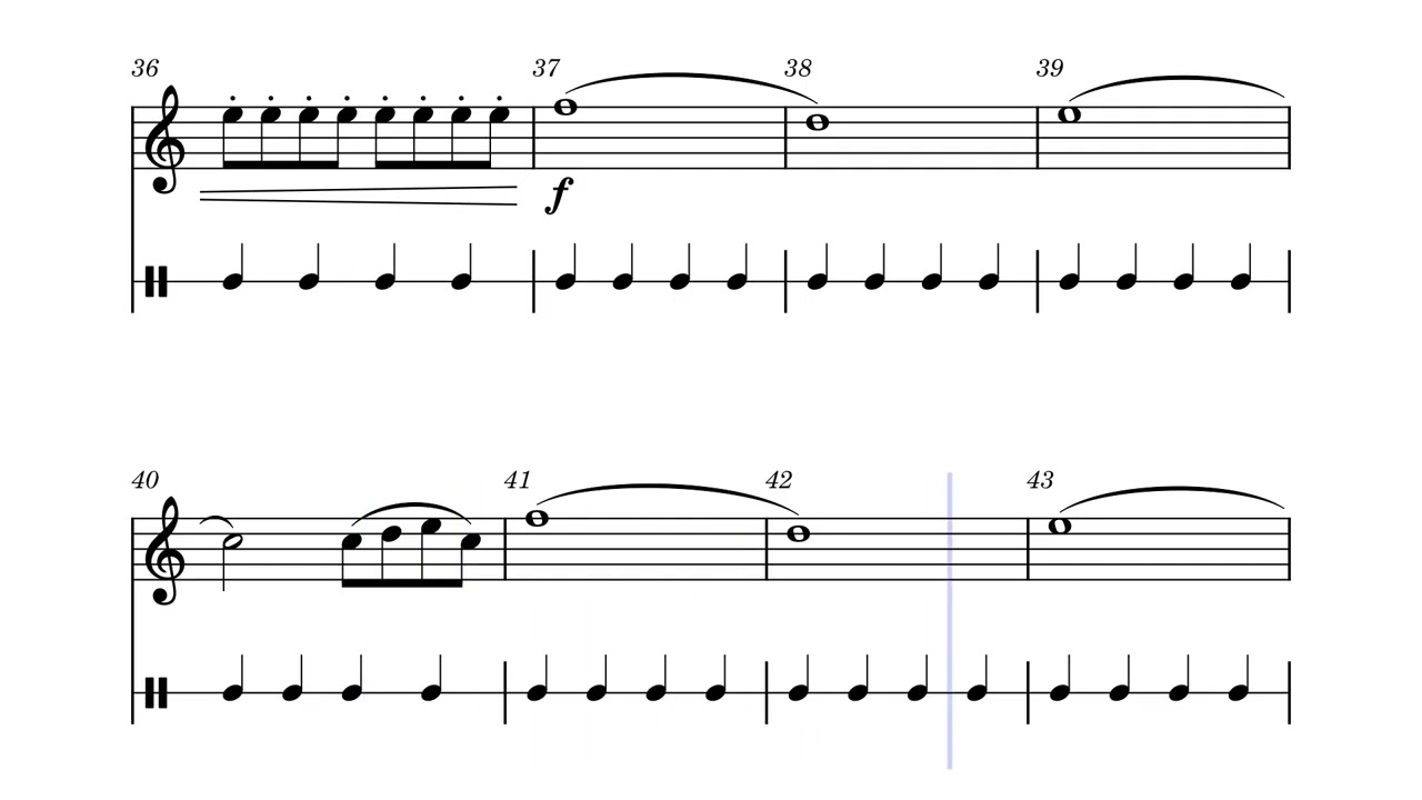 Bad Romance - Alto Sax with Metronome