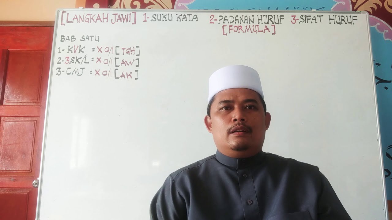 Jom belajar Jawi siri 1.0 (Asas KVK)= Gugur Alif.           Ust. Hj. Hasrudy Hamid