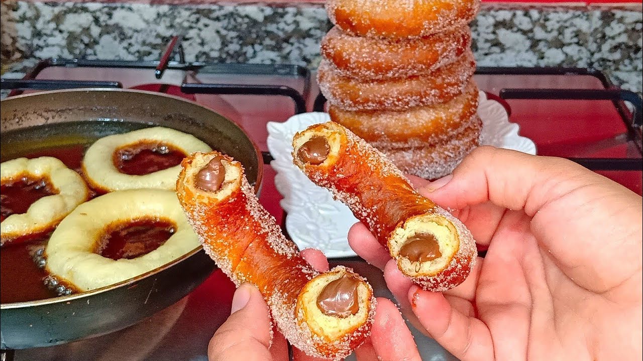 جديد !!!  بنصف كأس حليب و ببيضة واحدة أروع فطائر لشرب الشاي بدون فرن في دقائق