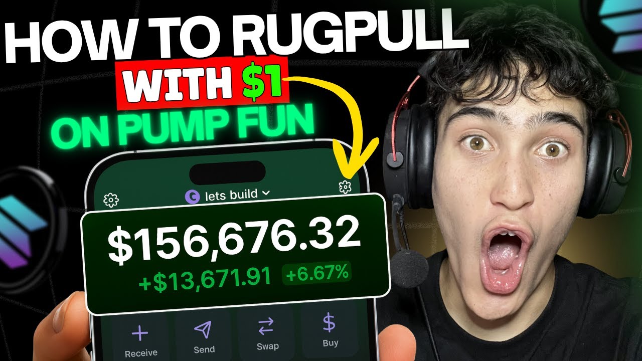How To Rug Pull With $1 On Pump Fun (FAST METHOD)