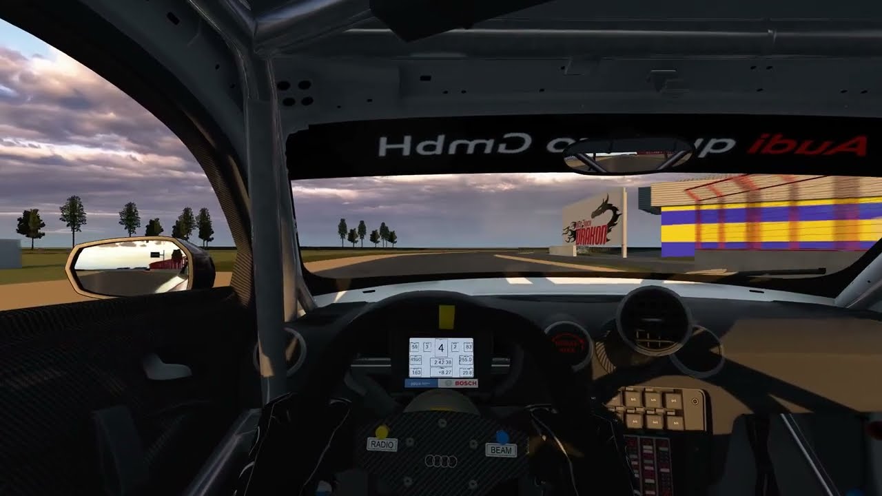 The Dracon Racetrack - Писта Дракон – Kaloyanovo - Bulgaria - Assetto Corsa - Audi TT onboard