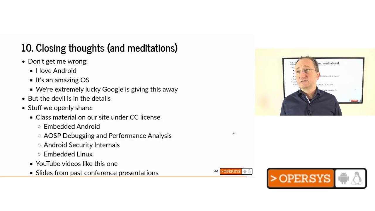 The Devil, the Android Platform and the Details