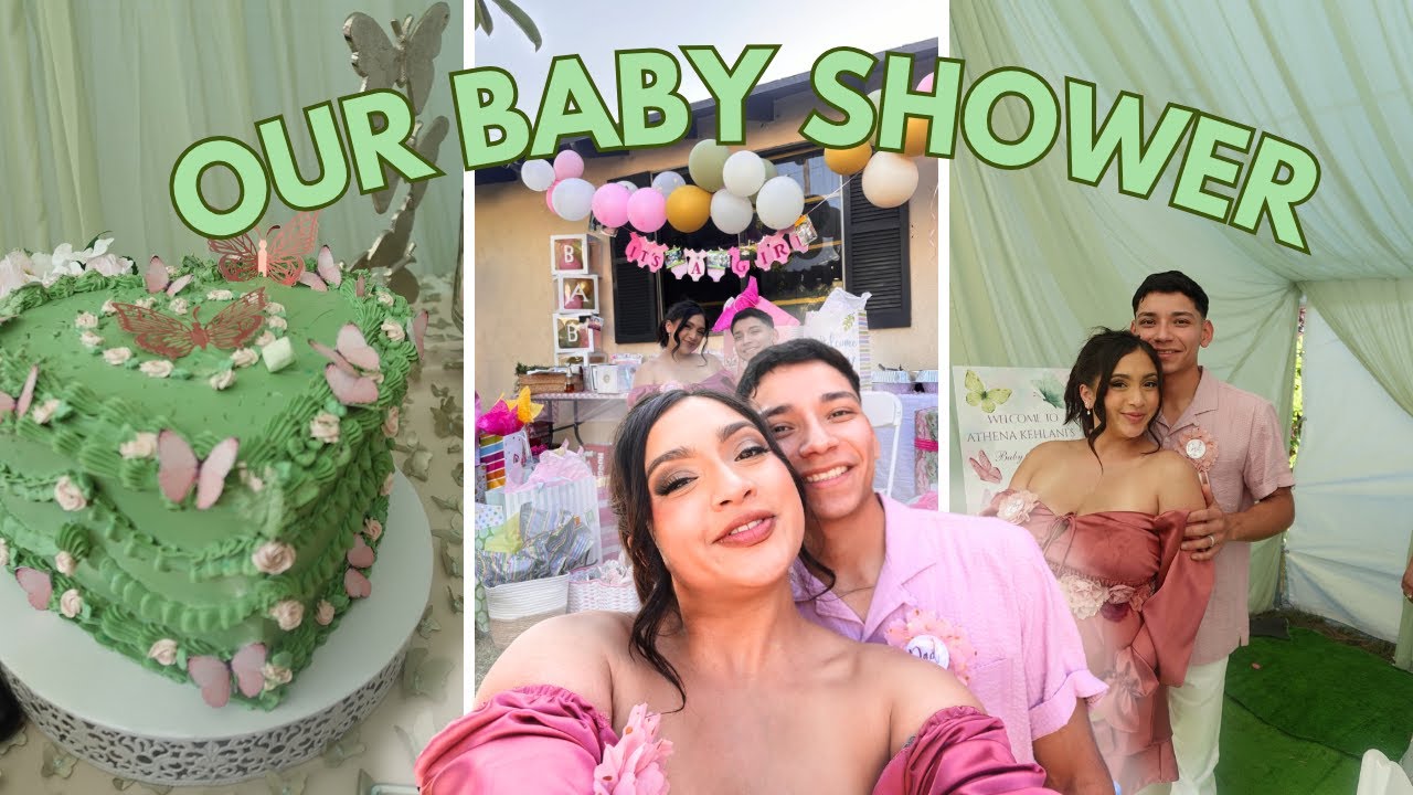 OUR BABY SHOWER & NAME REVEAL!!