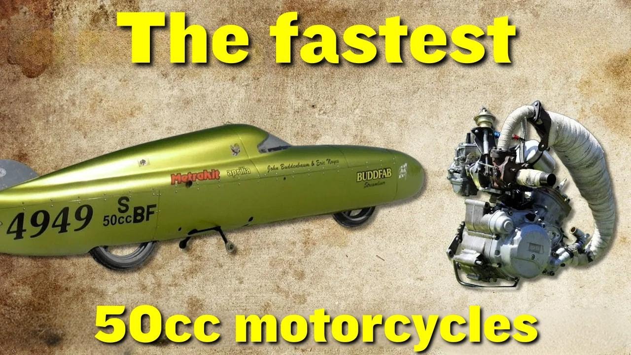 The Fastest 50cc Motorcycles You Won't Believe Exist