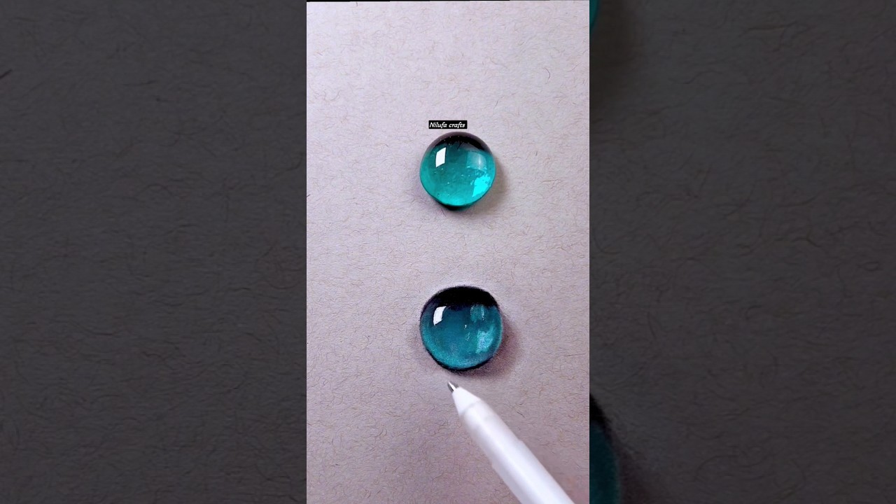 realistic vs real #shorts #art #trending #drawing #3d