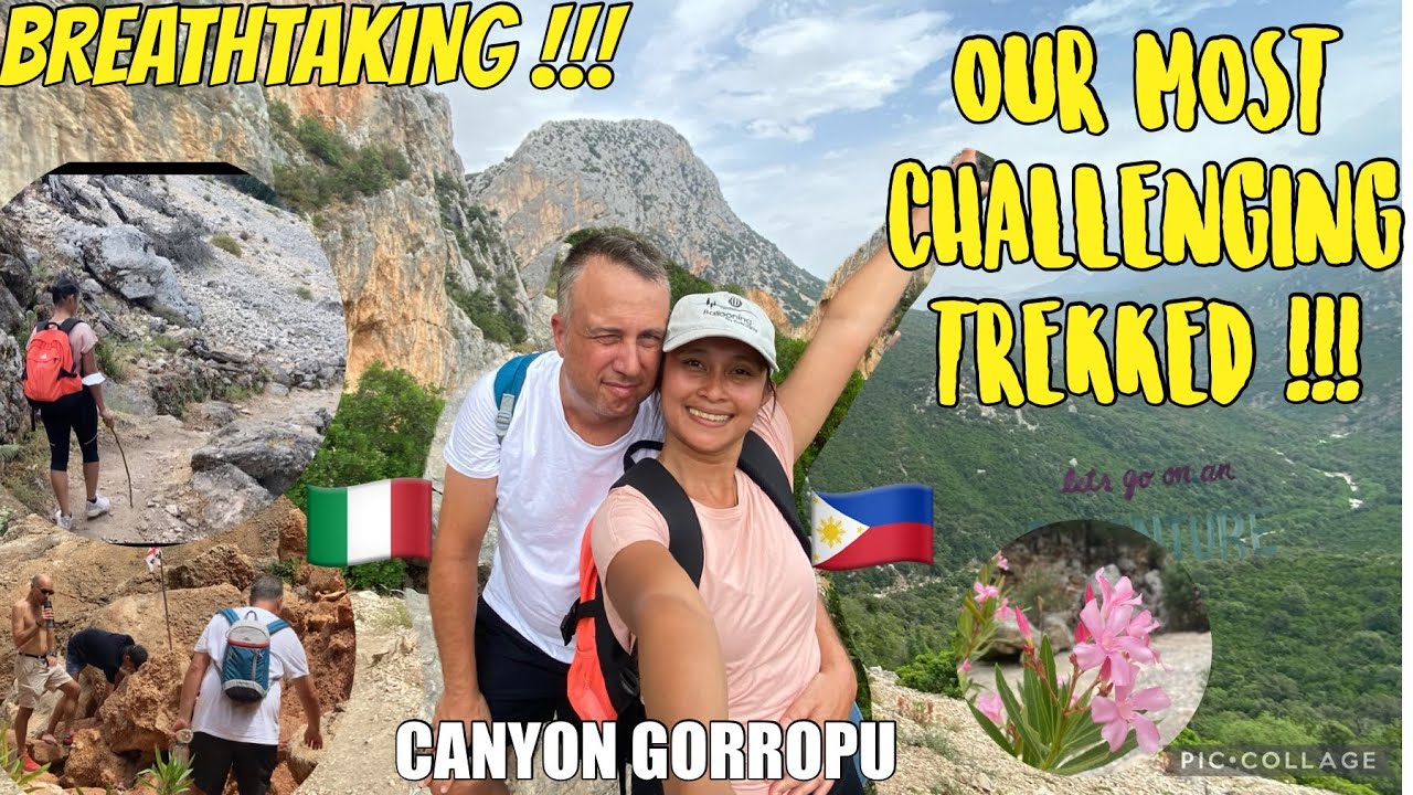CHALLENGING TREK IN CANYON GORROPU SARDINIA : Sardinia vlog