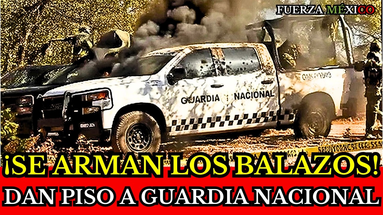Violento ataque a la Guardia Nacional en Chihuahua expone arsenal y narcóticos del crimen organizado