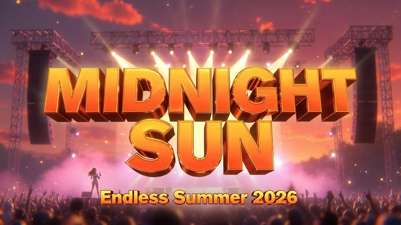 Midnight Sun (Afrobeat x EDM Remix) | Viral Summer Hit 2026 #viral #trending #video #song #ai#miusic