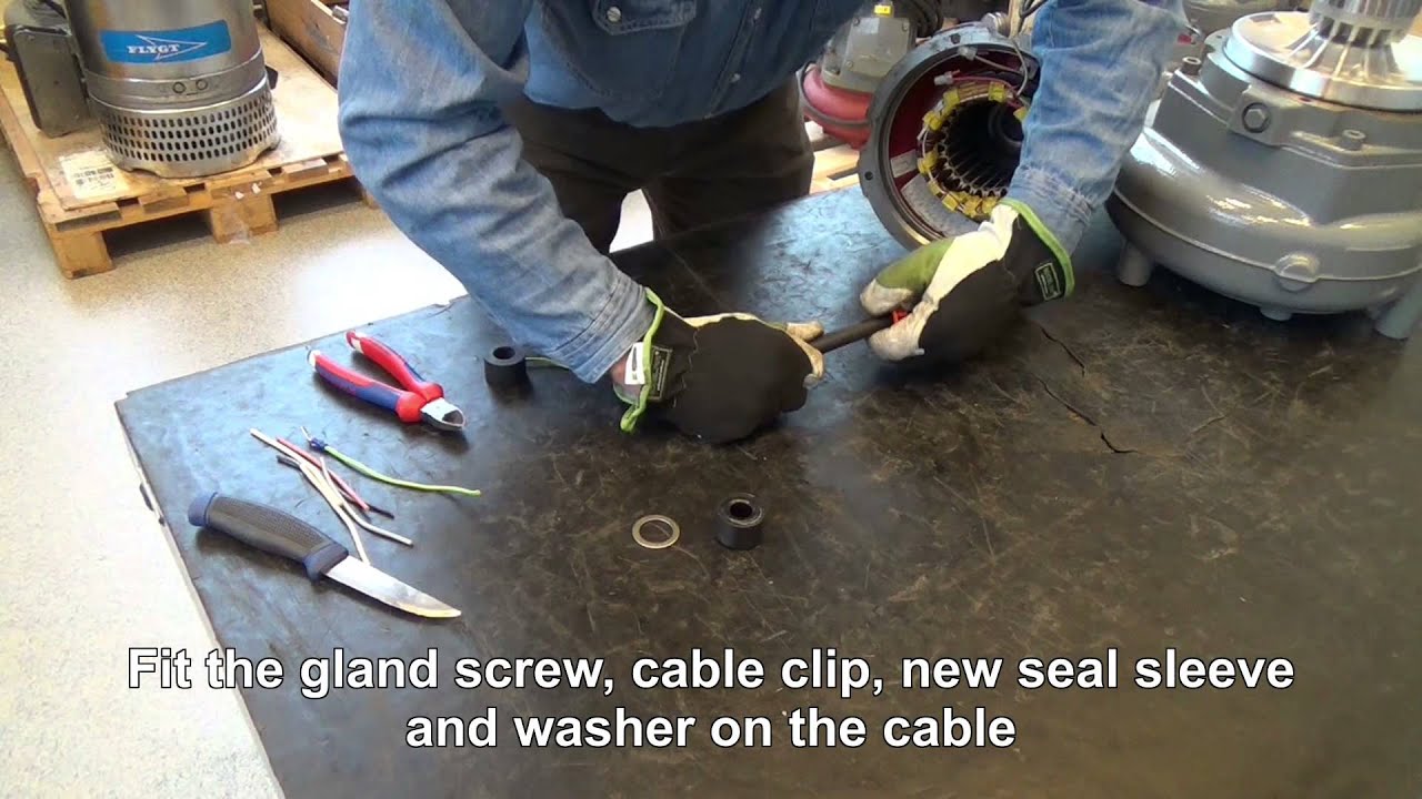 How to Replace the Cable on Flygt 3085 Pumps