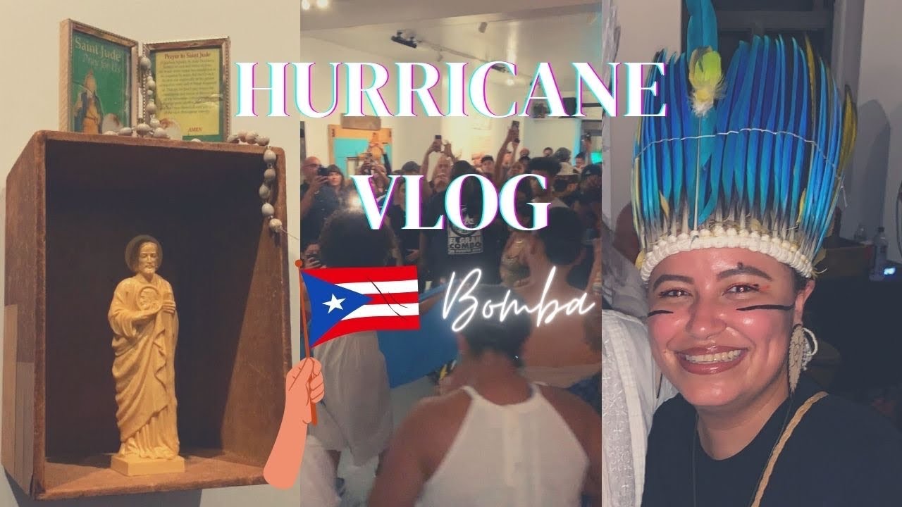 Picking Up the Pieces Exhibit: Hurricane Fiona Fundraiser 🇵🇷🌀✨ | HURRICANE VLOG