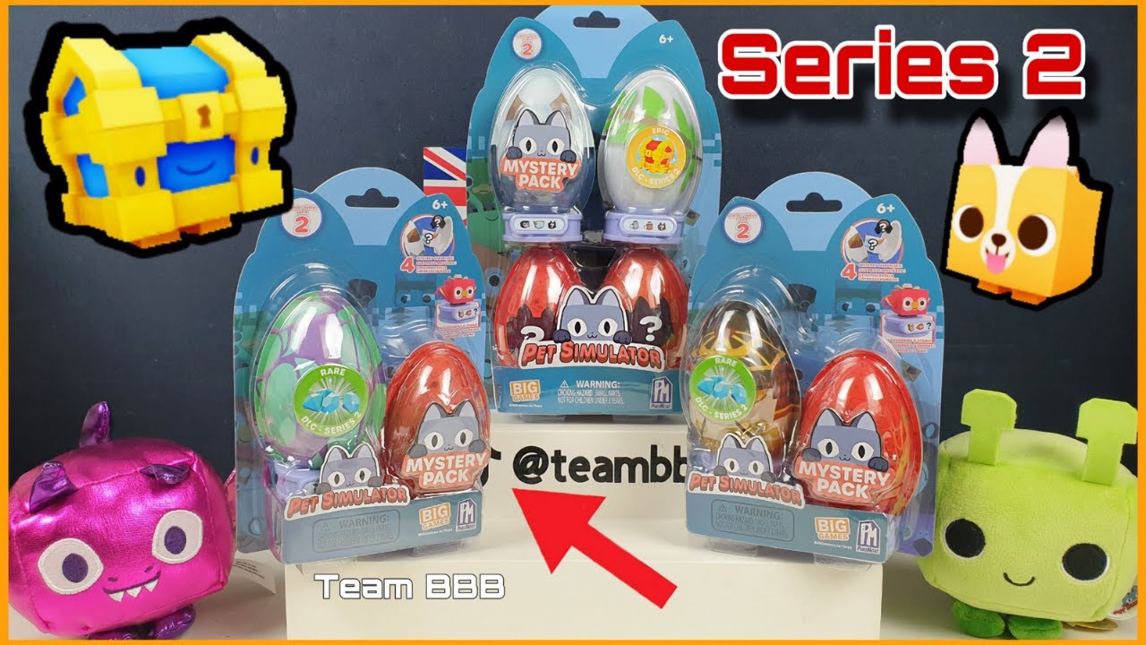 PET SIMULATOR X 2! Dark Matter Found! Unboxing Toy Eggs Mini Figures with DLC codes inside Pet Sim X