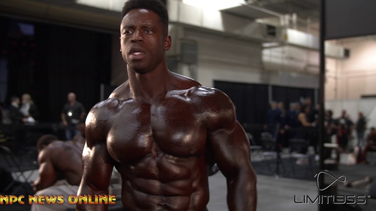 2019 Olympia Classic Physique Backstage Video Featuring Breon Ansley.