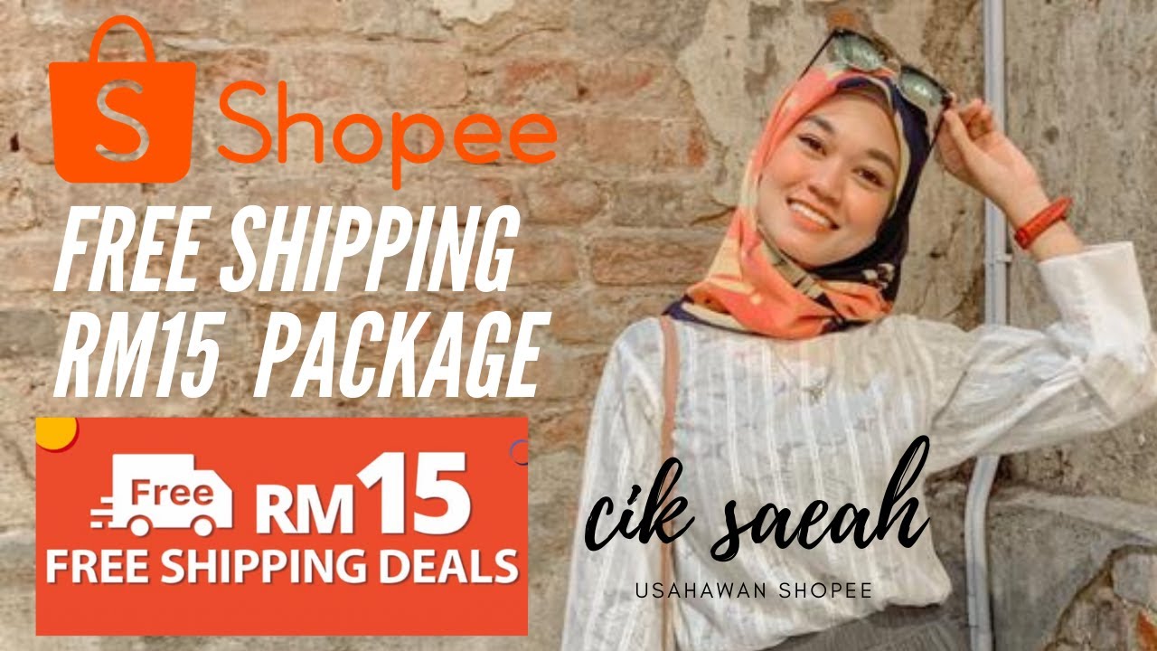 FREE SHIPPING RM15 SHOPEE - CIRI-CIRI DAN CARA APPLY (BEGINNERS)