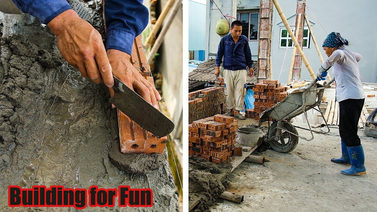 We finish building the walls of the second floor | Building for Fun