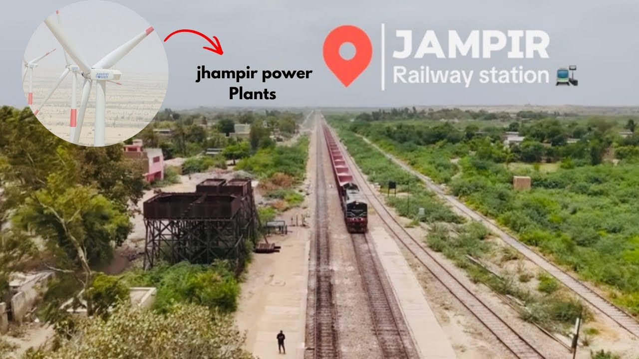 Thatta to jhampir ride 🇵🇰 Assia’s biggest windmills, keenjhar lake and railway station 🫀