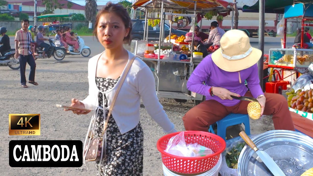 This Is The Real Cambodia Of present times [ Daily Life Of People In Cambodia #market #long