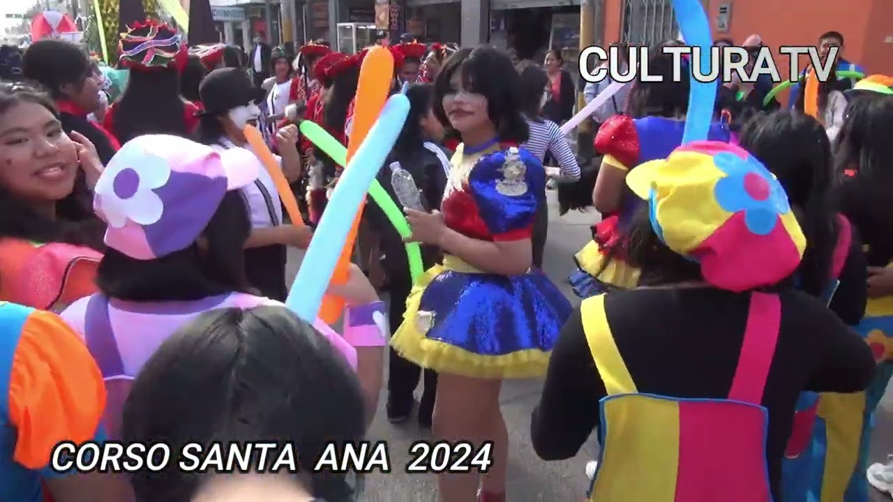 corso  del  colegio santa Ana  chincha  alta culturatv