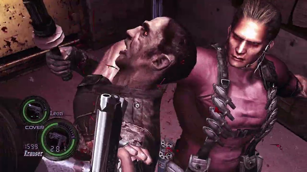 Resident Evil 5 Krauser & Leon Campaign Chapter 5~3
