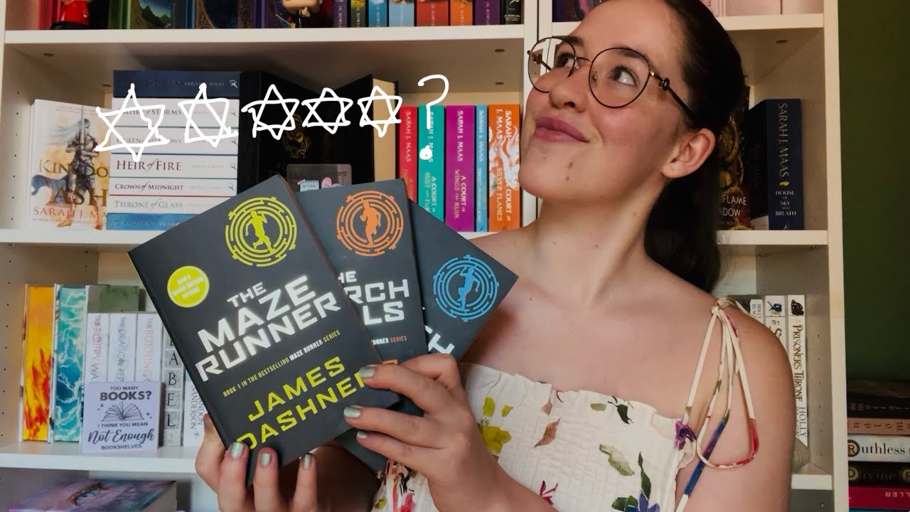 Reading The Maze Runner Trilogy For The First Time (SPOILER READING VLOG) 📚✨