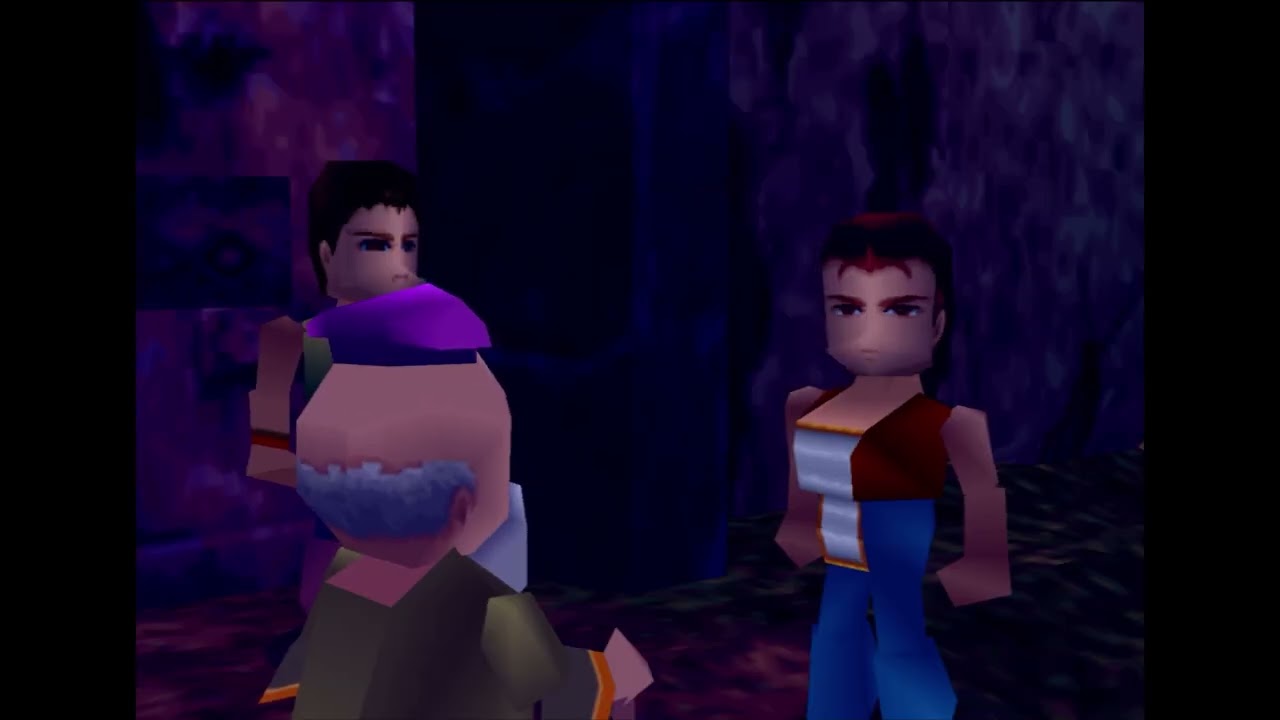 Legend of Legaia - Where was Vahn when Val went looking for him?